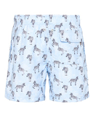 1079-10 Ramatuelle swimshort Zebra celeste back