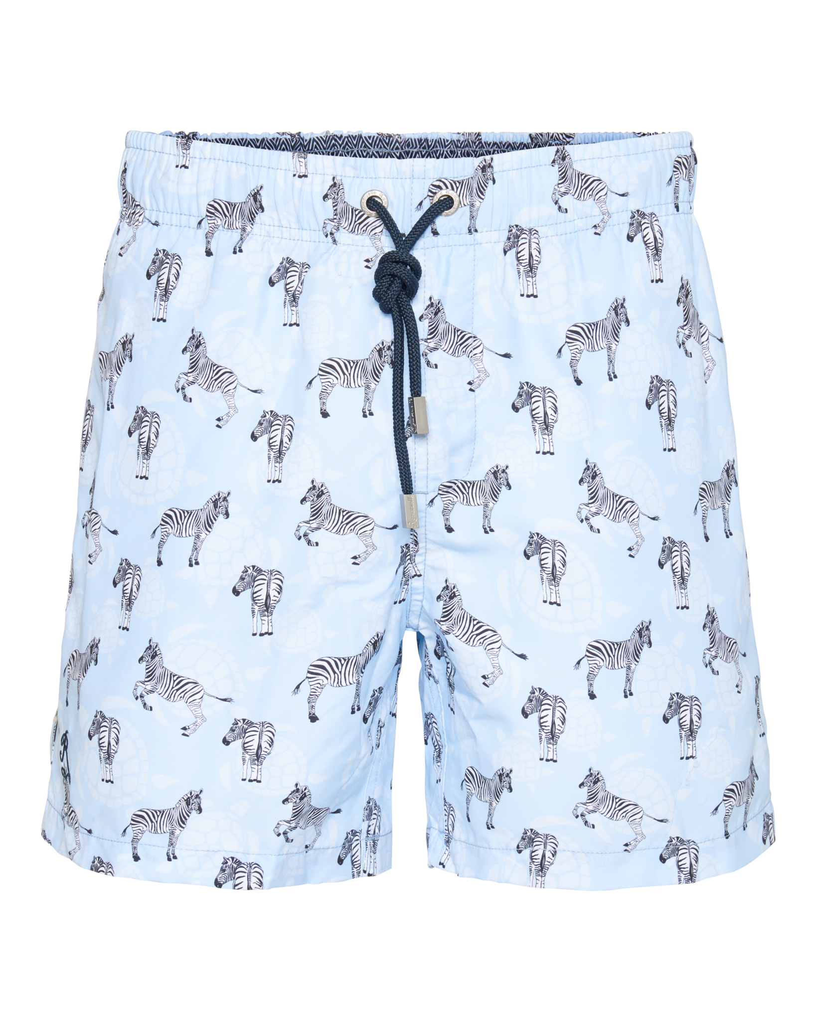 1079-10 Ramatuelle swimshort Zebra celeste front