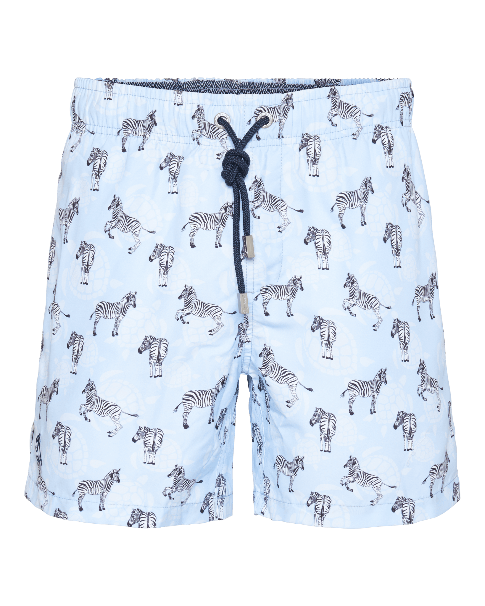 1079-10 Ramatuelle swimshort Zebra celeste front