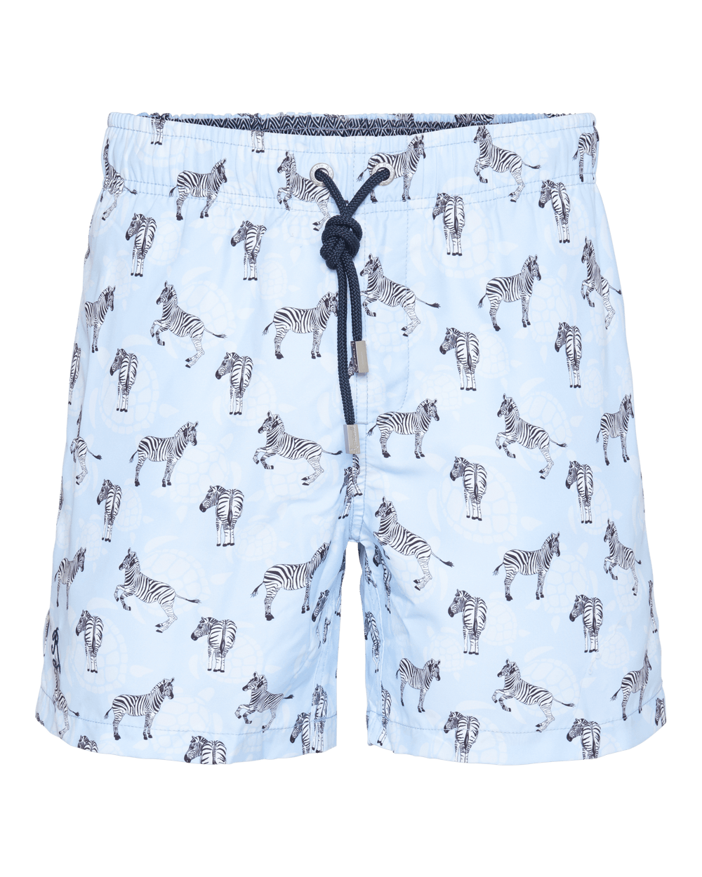 1079-10 Ramatuelle swimshort Zebra celeste front