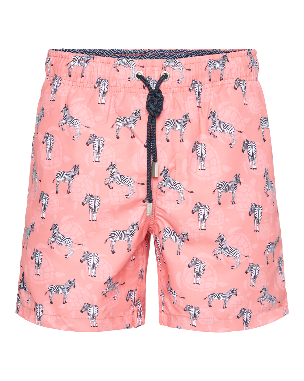 1079-35 Ramatuelle swimshort Zebra coral red front