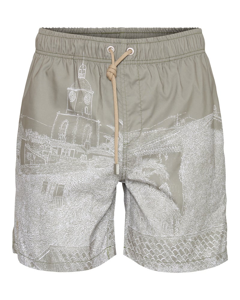 1081-48 Ramatuelle swimshort Porto Khaki front