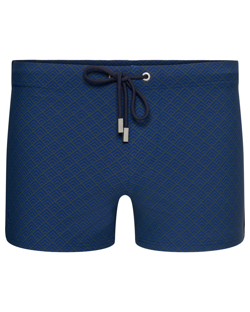 1096-17 Ramatuelle swimshort Mabul  deep sea front