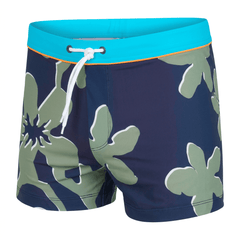 Hawaii zwemshort in de camerahoek van de voorbeeldfoto