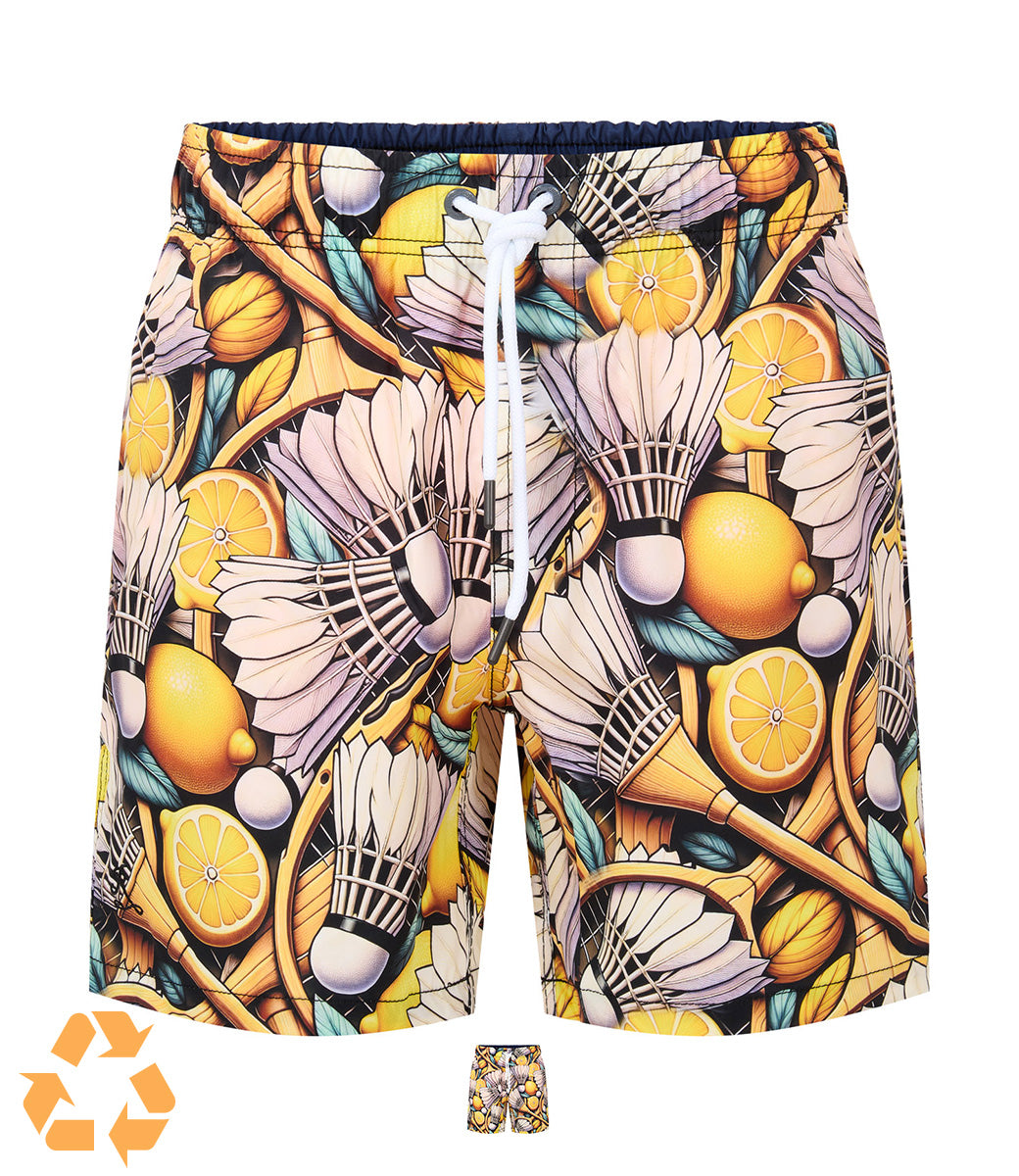 Badminton classic fit swim shorts